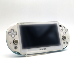 S12002 携帯ゲーム機 SONY PlayStation プレイステーション PS Vita PCH-2000 FW3.74 ライトブルー/ホワイト メモリーカード付属