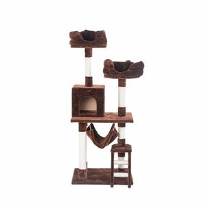  cat tower total height 141cm.. put space-saving nail .. many head .. cat house 