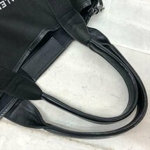 BALENCIAGA バレンシアガ キャンバス トートバッグ 付属ポーチ有り ブラック LU632023122906_画像4