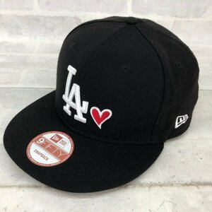 NEWERA ニューエラ LA ロサンゼルス ドジャース ハートコレクション キャップ 帽子 SIZE:FREE ブラック MU632023121102