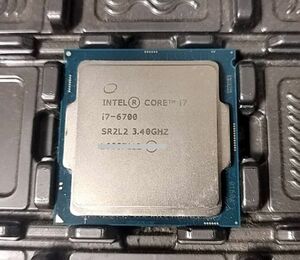 Intel Core i7-6700 3.40GHz SR2L2（LGA1150、第4世代） 送料無料