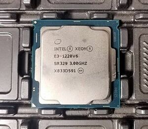 Intel Core XEON E3-1220V6 SR329 送料無料 CPU