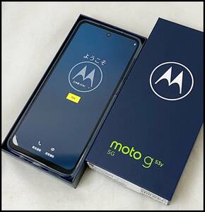 未使用 moto g53y 5g (A301MO) アークティックシルバー 4GB/128GB Y!mobile 〇判定 SIMフリー (2)