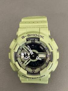 G-SHOCK Gショックパンチング・パターン・シリーズ CASIO カシオ アナデジ 腕時計 カーキグリーン ブラック GA-110LP 未使用