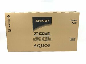 未使用品♪シャープ SHARP アクオス AQUOS 液晶テレビ 32型 外付けHDD対応 直下型LEDバックライト 画面分割 2T-C32AE1 Y12018N