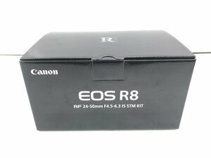 新品未開封 CANON キャノン EOS R8 RF24-50mm IS STM レンズキット ミラーレスカメラ 軽量 軽快フルサイズ 2560万画素 動画4K対応 12086S