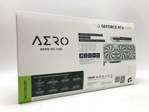 GIGABYTE ギガバイト GV-N4070AERO OC-12GD GeForce RTX 4070 搭載 グラフィックスカード グラフィックボード ジャンク品 Y12097S