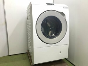 2022年製 極美品 パナソニック Panasonic ドラム式洗濯乾燥機 NA-LX129BL 左開き 斜型 洗濯12kg 乾燥6kg トリプル自動投入 YD12040S