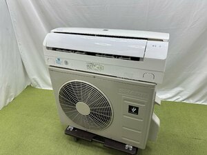 2021年製 美品♪シャープ SHARP エアコン おもに14畳用 11畳～17畳 4.0kW プラズマクラスター AI自動運転 暖房 AY-N40N-W d12097N