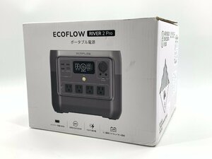 新品 未開封 EcoFlow エコフロー RIVER 2 Pro ポータブル電源 768Wh ZMR620-B-JP 蓄電池 バッテリー 急速 キャンプ 車中泊 12153I