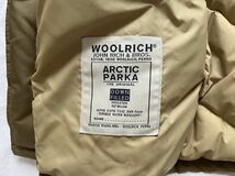 希少カラー USA製 WOOLRICH ARCTIC PARKA アークティックパーカー 玉虫 ダウンジャケット ウールリッチ コート アメリカ製 米国製 SHIPS S_画像9