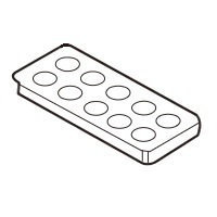 Острые детали: перегородка яиц/2019452595 для холодильников [почтовая служба возможна]