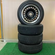 スタッドレス Mベンツ純正スチールホイールセット 15×5.5J+37 112-5H 中古品4本_画像1