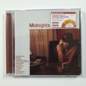 送料無料！ Taylor Swift Midnights CD EU orange テイラー・スウィフト ミッドナイツ 輸入盤CD 新品・未開封品