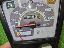 ホンダ スーパーカブ 50 カスタム C50 純正 スピードメーター 速度計 メーター テスト済み セル付き４速車 C50-092 実動車外し_画像3