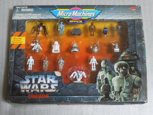  Star Wars micro machine Droid set secondhand goods breaking the seal ending 