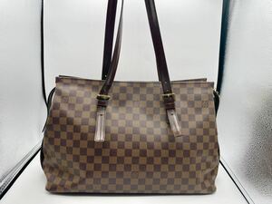 ルイヴィトン LOUIS VUITTON ダミエ チェルシー トートバッグ ショルダーバッグ バッグ レディース N51119