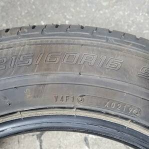 中古 ダンロップ エナセーブ EC202 215/60R16 1本のみ DUNLOP ENASAVE 2019年製の画像2