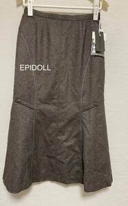 EPIDOLL レディース　ロングスカート　ブラウン系　未使用　Mサイズ