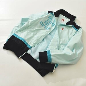 ♪長袖xベスト ルコック lecoqsportif 中綿 コンバーチブル ウィンド ブレーカー ジャケット M ♪レディース ジャンパー ゴルフ ウェア♪