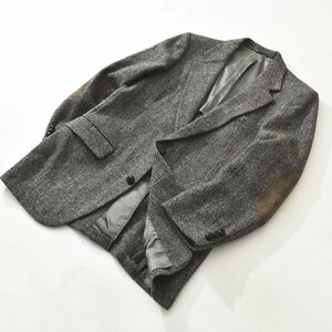 ★80s ヴィンテージ USA製 STAFFORD x Harris Tweed ハリス ツイード ヘリンボーンxストライプ柄 テーラード ジャケット ★ビンテージ★