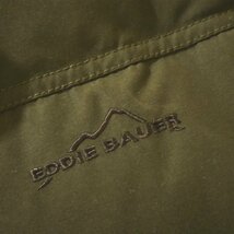 ★00s オールド エディーバウアー Eddie Bauer EB650FP ピーチスキン ダウン ジャケット XS オリーブ★ビンテージ アウトドア ジャンパー★_画像6