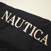 ★90s ヴィンテージ ノーティカ NAUTICA 袖刺繍ロゴ オールド ダウン セーリング ジャケット M ネイビー ビンテージ アウトドア オールド★_画像7