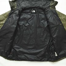 ★PRIMALOFT ノースフェイス NORTH FACE プリマロフト 中綿 ナイロン パーカ ジャケット XXL オリーブ ★アウトドア 防寒着 ジャンパー★_画像4