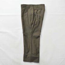 ★秋冬生地 ランバン LANVIN 玉虫ウールギャバ シングル スーツ 上下 セットアップ ST50-56 オリーブ★当時物 レトロ メンズ ビンテージ★_画像5