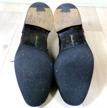 チーニー　セミブローグ　英国靴　イード&レベンスクロフト別注品 ビジネスシューズ 黒 サイズ：6.5（約25㎝）_画像5