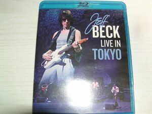 ★ジェフベック　LIVE IN TOKYO ブルーレイ中古品・2点以上落札で送料無料！