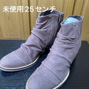WANONANO（卑弥呼）ブーツ（未使用）25センチ　本革　日本製