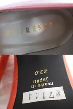 ◆少々訳あり◆ FLORENC 靴 レディース パンプス 23.0cm ハイヒール エナメル ピンク [EA32]_画像10