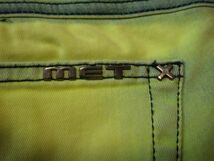 値下げ MET in jeans メット スーパースキニーパンツ 27インチ グラスグリーン 参考上代18800円 インポートブランド イタリア製_画像7