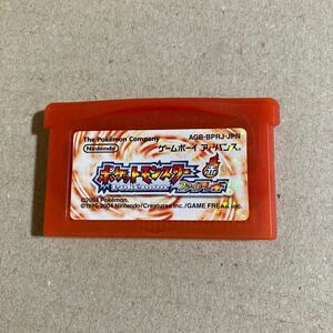 ポケットモンスター ファイアレッド GBA ポケモン アドバンス