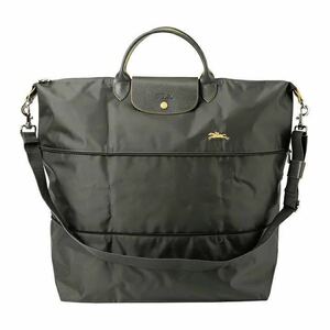 [新品] ロンシャン ボストンバッグ 1911 619 300 ル・プリアージュ クラブ LE PLIAGE CLUB TRAVEL BAG ガンメタル(グレー)