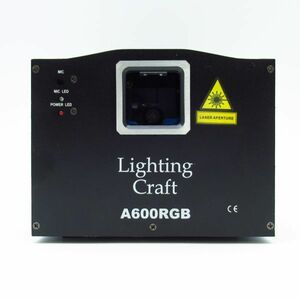 通電確認済 Lighting Craft A600RGB レーザービーム ショー プロジェクションマッピング イルミネーション