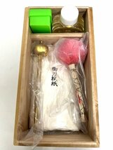 【菊水-9162】◆刀剣　保存手入用具◆メーカー不明／刀剣／手入れ／メンテナンス◆未使用保管品◆KT_画像1