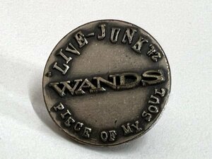 【菊水-9078】◆WANDS　ピンバッチ◆LIVE－JUNK #2『PIECE OF MY SOUL』◆WANDSグッズ／ワンズ◆ユーズド・中古◆KT