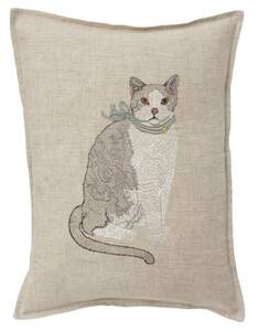* новый товар не использовался * коралл &task[ fancy кошка pillow ] наволочка ( средний материал : подушка нет ( покрытие только )) New York NY13