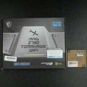 MSI マザーボード MAG Z790 TOMAHAWK WIFI DDR5 第12/13世代 CPU LGA1700 対応 ATX 曲がり防止フレーム 【現状品 使用期間短め】