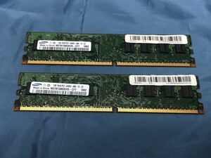 SAMSUNG M378T2863EHS-CF7 1GB 1Rx8 PC2-6400U-666-12-ZZ (DDR2-800 PC2-6400U)