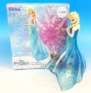 アナと雪の女王 プレミアムフィギュア エルサ SEGA プライズ ディズニー