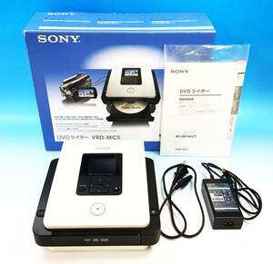SONY DVDライター VRD- MC5 DVDirect ビデオ録画 写真記録 ダビング 映像機器 ビデオカメラ デジカメ 撮影 動画 取説付き ソニー
