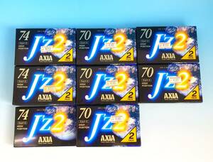 新品 未開封 大量 15本セット AXIA J'z2 ハイポジション 70分 74分 カセットテープ スリムケース JZ2A 富士写真フィルム アクシア まとめて