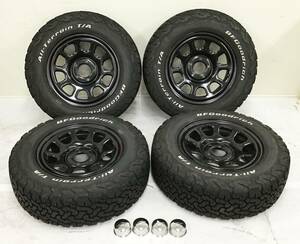 4本セット タイヤ BFグッドリッチ All Terrain T/A KO2 215/70R16 100/97R /16インチ デイトナ スチールホイール キャップ付 デリカD5