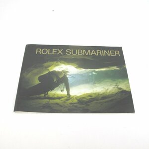 ROLEX ロレックス 腕時計 サブマリーナノンデイト サブマリーナデイト説明書 英語表記 冊子 付属品