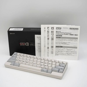 PFU ピーエフユー PC周辺機器 HHKB Professional HYBRID 英語配列／白 Happy Hacking Keyboard PD-KB800W 美品