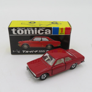 復刻版トミカ黒箱 ブルーバードSSSクーペ レッド TOMICA トミカ 1 おもちゃ・玩具 美品