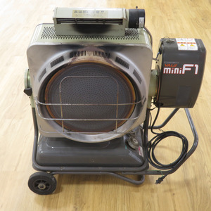  Shizuoka made machine 100V infra-red rays heater VAL6 miniF1 25L body only used shop front receipt limitation (pick up) * Ishikawa prefecture .. city city 